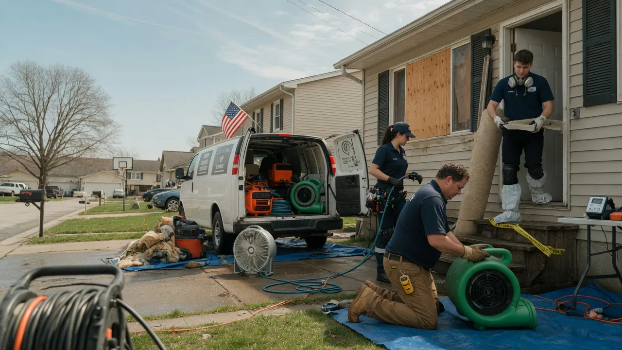 Water Damage Restoration in Cardale, PA near me